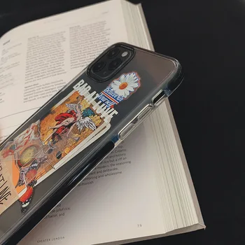 Grafiti Raštas, iPhone 7 8 Plius Case 11 12 Pro Max SE 2020 X XR XS Max Telefono dėklas Minkštas Silikoninis Galinio Dangtelio