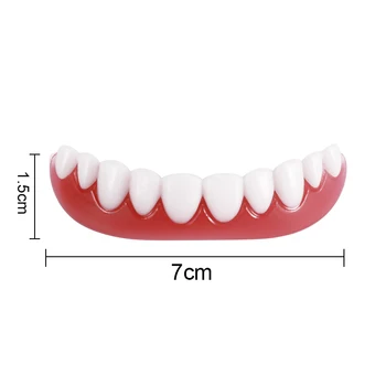 Grožio Priemonė, Dirbtiniai Dantys Puikiai Momentinių Šypsena, Komforto Tinka Flex Dantų Balinimas Dantų Protezų Pasta Viršutinės Kosmetikos Netikras Dantis Padengti