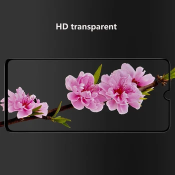 Grūdintas Stiklas Ekrano apsaugos Xiaomi Redmi 8 Pastaba 9S 9 Pro Max K20 K30 9A 9C 10X, Xiaomi Mi 9T Lanko Krašto Pilnas draudimas Filmas