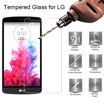 Grūdintas Stiklas LG G5 G6 G3 2017 Screen Protector Apsauginės Toughed Priekiniai Telefonas Stiklo LG K10 Galios iki 2018 m. K11 Pro