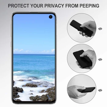 Grūdintas Stiklas Samsung Galaxy S20 FE M51 A21S M31S Privatumo Filmų Žiūrėjimas Screen Protector for Samsung Note 20 Ultra F41