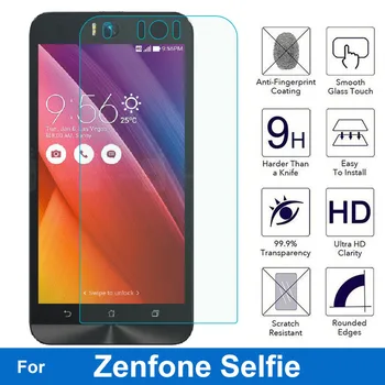 Grūdintas Stiklas Screen Protector 0.26 MM 9H Apsauginė Stiklo Plėvelė Asus ZenFone Selfie ZD551KL Zd551 Dual SIM LTE TW JP US