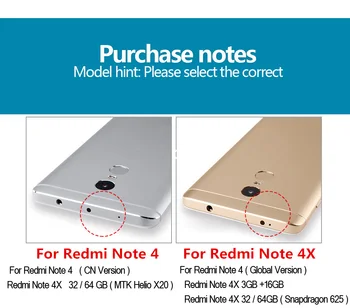 Grūdintas Stiklas Xiaomi Redmi Pastaba 4X Pastaba 4 Screen Protector, Filmas Pilnas Stiklo Xiaomi Redmi 4X Redmi 4A Stiklo 4 Pasaulio Pro