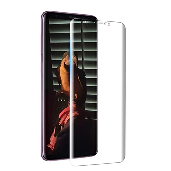 Grūdintojo Stiklo Plėvelė Samsung Galaxy Note 8 9 S8 S9 Plus S7 Krašto 10D Pilnas draudimas Screen Protector Galaxy A6 A7 A8 Plius 2018
