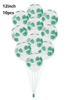 Gyvūnų Džiunglių Palmių Lapų balionu, oro Balionas, Latekso balionas Gimtadienio balionai Šalies Pripučiami Kolbų Safari Šaliai Dekoro