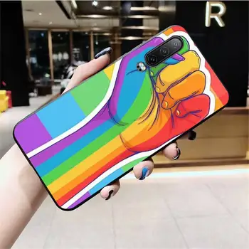 Gėjų, Lesbiečių LGBT Vaivorykštė Pasididžiavimas Telefono dėklas Padengti Huawei P40 30 P20 lite Pro Mate 20 Pro P Smart 2019 ministras