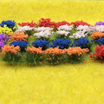 Gėlių Modelio Gėlių Grupių Žaislai Modeliavimas Žolės Laukinių Rožių Traukinio Gėlių Smėlio Lentelės Išdėstymas Padaryti 