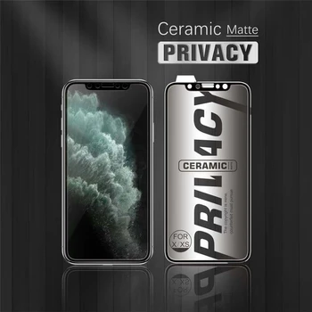 HD Matinis Minkštas Keramikos Anti-spy Screen Protector, IPhone 12 Pro Max 12Mini Privatumo Filmas apie IPhone 11Pro XS Max X XR 7 8 6 Plius