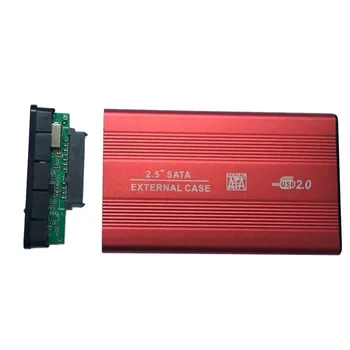 HDD Case Išorinis USB 2.0 į Kietasis Diskas Sata 2.5