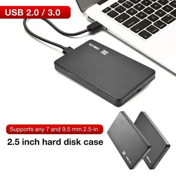 HDD Talpyklos 2.5 colio SATA Išorinis Uždarymo HDD Kietojo Disko 5Gbps Atveju Lauke Neprivaloma Sąsaja USB 3.0/USB 2.0 Windows/MacBook