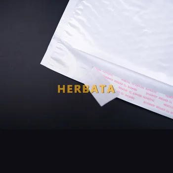 HERBATA (200*250mm) 10vnt/daug White Pearl Kino Burbulas Voką Kurjeris Krepšiai atsparus Vandeniui Pakuotės Pašto Maišai CL-2022-C