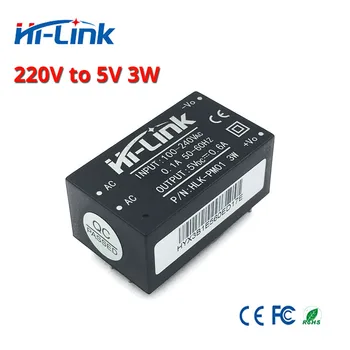 HLK-PM01/HLK-PM03/HLK-PM12 AC DC 220V 3.3/5/12V mini protingas buitinių kompaktiškas perjungimo žingsnis žemyn maitinimo modulis