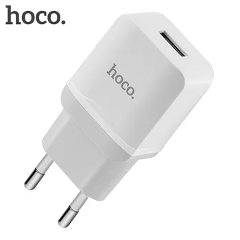 HOCO Universalus 5V2.4A USB Įkroviklis Adapteris Įkrovimo Kabelis Sienos Kelionės Įkroviklis ES Žvakės Portable 