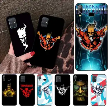 HPCHCJHM Thunderdome Hardcore Vedlys Coque Shell Telefono dėklas Samsung A10 A20 A30 A40 A50 A70 A80 A71 A51 A6 A8 2018