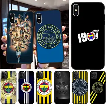 HPCHCJHM Turkija Fenerbahce Futbolo Prabanga Unikalus Dizainas Telefono Dangtelį iPhone 11 pro XS MAX 8 7 6 6S Plus X 5S SE 2020 XR atveju