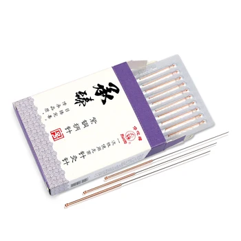 Hwato Akupunktūros Adatos 100 Žalvario, Vario Rankena vienkartiniai Kinijos Sterilze Akupunktūros adatas, adatų masažas