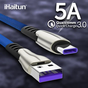 IHaitun 5A USB C Tipo Kabelio 