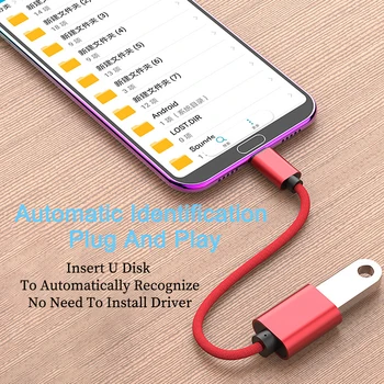 IKSNAIL Micro USB USB 2.0 OTG Adapteris, Skirtas Mobiliesiems Telefonams, Tabletės Pendrive Pelę, Klaviatūrą, Samsung Galaxy S3 S4 S6 S7 S2 Xiaomi