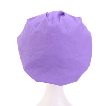 Ilgalaikė plaukų moteris krūmynai skrybėlę, prakaitas sugeriančios unisex Kosmetologė priedai animacinių filmų spausdinti augintinio grožio darbo kepurės Sveikatos paslaugų kepurės