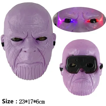 Infinity Pirštinė Cosplay Marvel Keršytojas 4 Thanos Kaukė, Pirštinės Veiksmų Skaičius, Plastikiniai Modelis Žaislas Brinquedo Helovinas Dovana