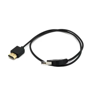 Išmanųjį Įrenginį Nešiojamas Maitinimo Kabelis, HDMI Kabelis, Vyrų-Famel HDMI, USB Maitinimo Kabelis, USB į HDMI Kabelis 0,5 m