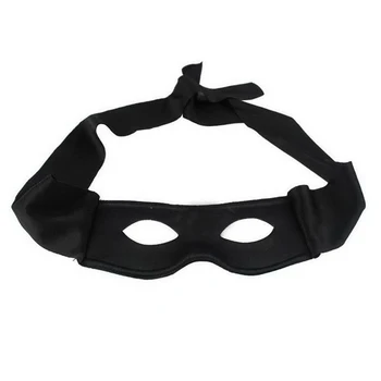 Išskirtinį Venecijos Stiliaus Nėrinių puskauke Zorro Banditas Vienišų Kostiumas Kaukė Helovinas/Masquerade/Kostiumas Šalis Dovanos (Juoda)