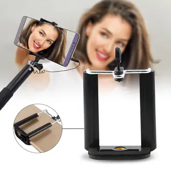 Ištraukiamas Selfie Stick Trikojo Su Nuimamais Belaidžio Nuotolinio Valdymo Trikojis Stovas Selfie Stick, Skirtą Išmaniojo Telefono Kamera Universalus Adapteris