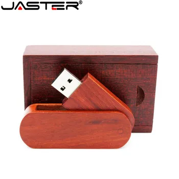 JASTER (1 VNT nemokamai LOGOTIPĄ), Medinė USB+ box USB 