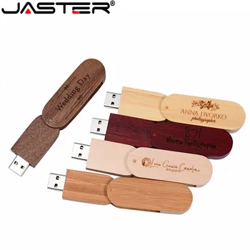 JASTER 5 spalva užsakymą bambuko graikinių riešutų mediniai LOGOTIPAS usb flash drive 4GB 8GB 16GB 32GB usb2.0 fotografijos 64GB-geriausia dovana