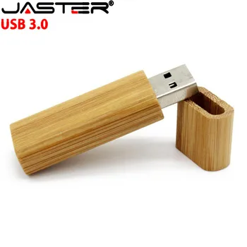 JASTER Didelės spartos USB 3.0 Mediniai bambuko USB 