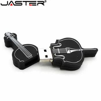 JASTER karšto pardavimo Animacinių filmų Muzikos instrumentas, USB Atmintinės, usb 4/8/16/32/64GB Pianinu, gitara Pendrive dovanos nemokamas pristatymas
