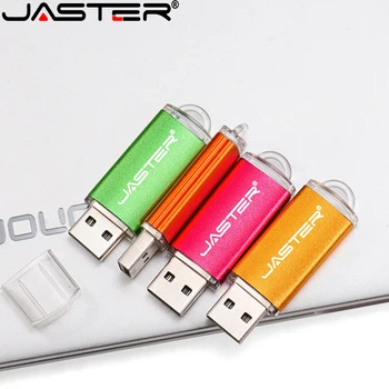 JASTER mini Pen drive USB Flash Drive 4gb 8gb 16gb 32gb 64gb 128gb pendrive metalo usb 2.0 flash drive atminties kortelės, Usb atmintinės, usb