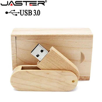 JASTER USB 3.0 LOGOTIPAS individualų Medinė USB+box USB 