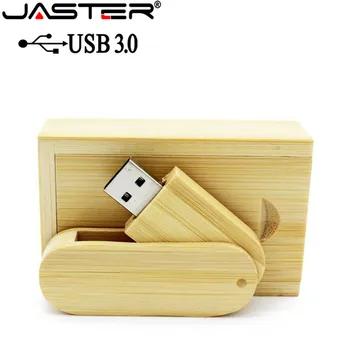 JASTER USB 3.0 LOGOTIPAS individualų Medinė USB+box USB 