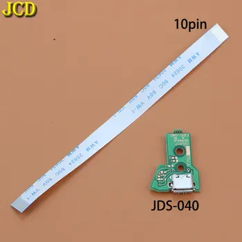 JCD Už PS4 valdiklis USB Įkrovimo lizdas kištukinis Lizdas Įkroviklis Lenta Su Kaspinu Flex Kabelis JDS-001 JDS-011 JDS-030 JDS-040 JDS-055