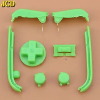 JCD Įvairių Spalvų Mygtukus Klaviatūros L R A B Mygtukus Gameboy Advance Mygtukai Rėmas GBA D Pagalvėlės Power ON OFF Mygtukus