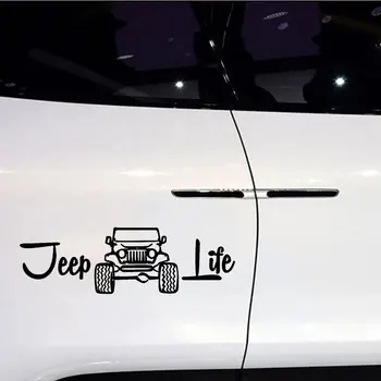 Jeep Gyvenimo Automobilių VISUREIGIS Sunkvežimis Kėbulo Bamperis Langų Lipdukai, Lipdukas Apdaila