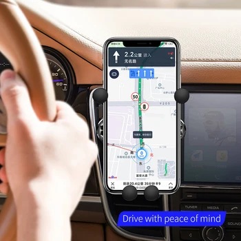 Jellico Universaliųjų Gravitacija Automobilinis Telefono Laikiklis, Telefono Automobilių Oro Angos Įrašą Mount Mobiliojo Telefono Laikiklis GPS Stovėti iPhone Samsung