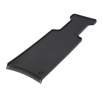 Juodo plastiko salonas šepečiai balinimo atspalvis, šukos perm taikymo dažų spalvos šukuosenų formavimo priemonės, dažų brush tool