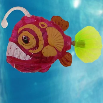Juokingas Interaktyvus Žaislų Intelektinės Plėtros Elektroninių Mirksi Plaukti Žvejoti Žaislas Aktyvuotas Baterija žuvų Vaikams Baby