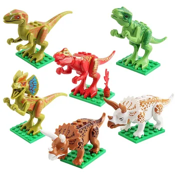 Juros Periodo Dinozaurų Pasaulyje Duomenys Plytų Dinozaurų Pastato Bloke Parko Blokai Žaislai, Tyrannosaurus Vaikams Gimtadienio Dovanos