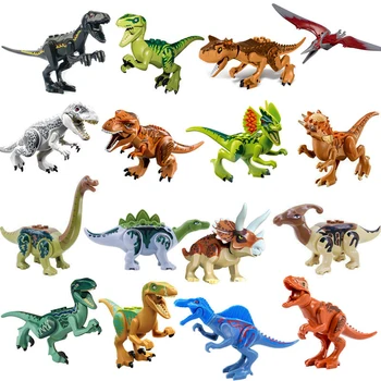 Juros Periodo Dinozaurų Pasaulyje Statybos Blokų Serija Velociraptor 