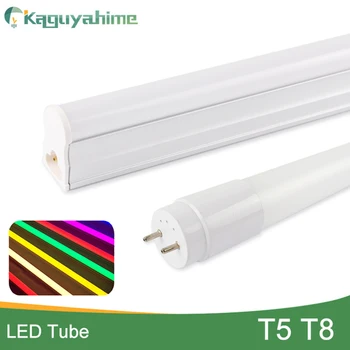 Kaguyahime Integruota RGB LED lempa T5 LED Grow Light Tube Lempa 220V 6W 10W Fluorescencinis LED Raudonos, Žalios Bule Rausvos spalvos, 30 cm 60cm