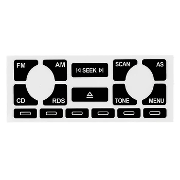 KAIP / TP Automobilio Multimedijos Radijo Stereo Dėvėti odos Šveitimas Mygtuką Remontas Lipdukai Lipdukai Audi A4 B6 B7/ A6/ A2 A3 8L/P Fix Mygtuką