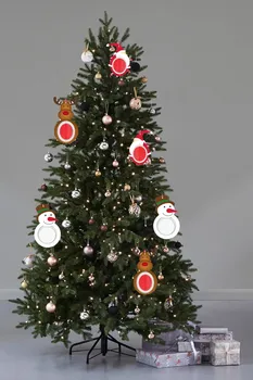 Kalėdų Eglučių Papuošalai 9pcs Santa Claus/Sniego/Elnių Kalėdų Šalis Dekoro Linksmų Kalėdų Dekoracija Namuose