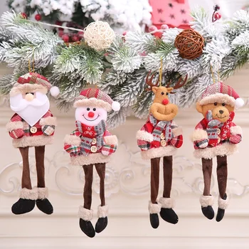 Kalėdų Papuošalai Kalėdų Dekoracijas Namų Santa Claus Sniego Medžio Žaislas, Lėlė Kalėdinė Dekoracija 2020 Navidad Noel Deco