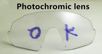 Kapvoe Photochromic dviračių akiniai lęšio Visiškai Raudona Mėlyna Žalia Poliarizuoti akiniai nuo saulės dviračių objektyvas didmeninės