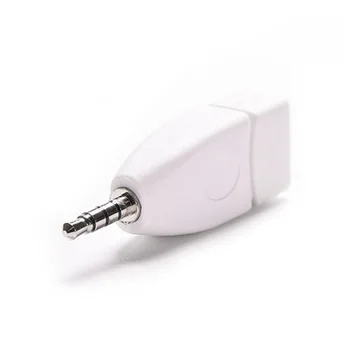 Karšto Pardavimo Konverteris Adapteris USB 2.0 Moterų 3,5 mm Male AUX Audio Patvarus Automobilis Kištuko Lizdas
