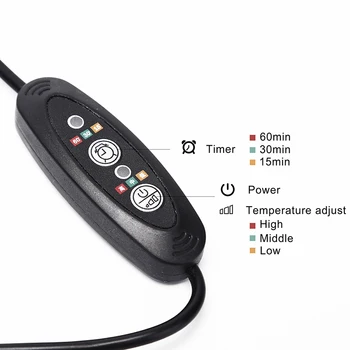 Karšto Pardavimo USB Elektrinio Šildymo kilimėlis 3 Pavara Reguliuoti Temperatūrą 