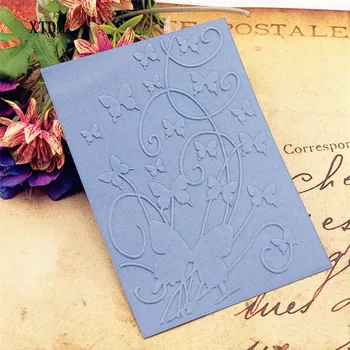 KARŠTO plastiko mountain drugelis šabloną amatų kortelės popieriaus kortelės albumo vestuvių dekoravimas scrapbooking Įspaudas katalogai